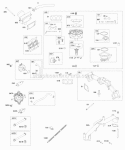 Part Location Diagram of 842694 Briggs and Stratton Kit-Throttle Shaft